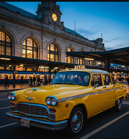 Taxi gare